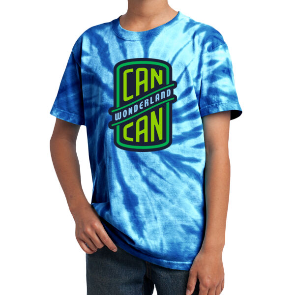 Port & Company® Youth Tie-Dye Tee - Printed Logo Thumbnail