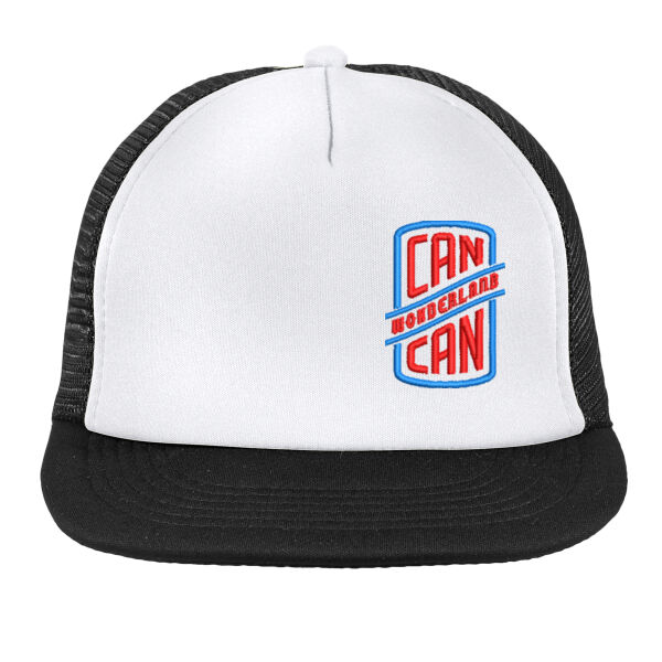 District ® Flat Bill Snapback Trucker Cap - Embroidered Logo Thumbnail