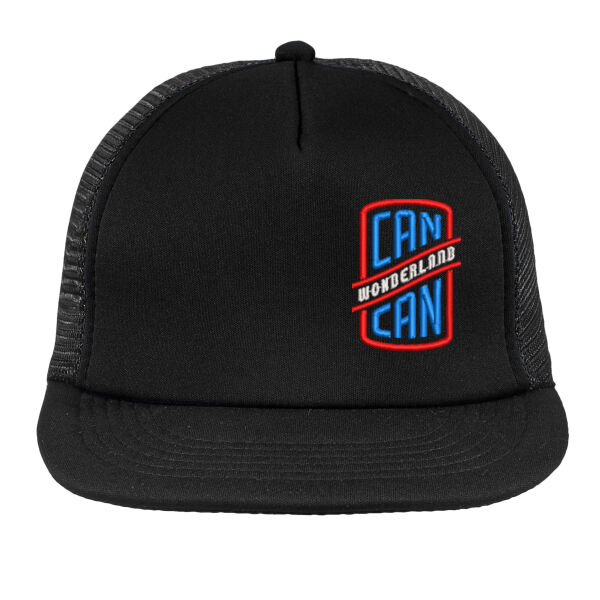 District ® Flat Bill Snapback Trucker Cap - Embroidered Logo Thumbnail