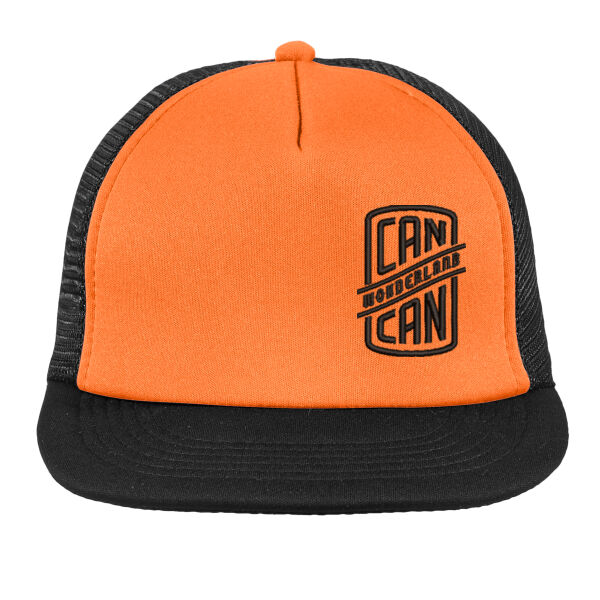 District ® Flat Bill Snapback Trucker Cap - Embroidered Logo Thumbnail