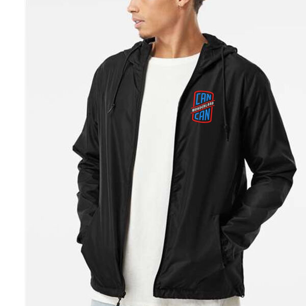 Independent Trading CO. - Unisex Lightweight Windbreaker Full-Zip Jacket - Embroidered Logo Thumbnail