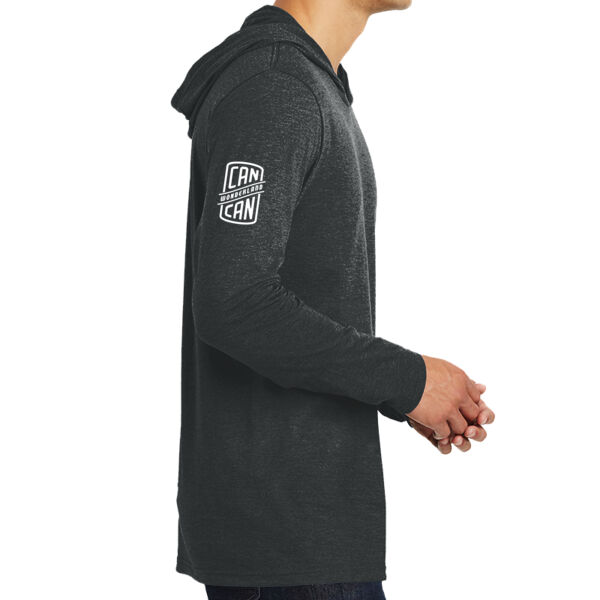 District ® Perfect Tri ® Long Sleeve Hooded T-Shirt - Screen Print Logo Thumbnail