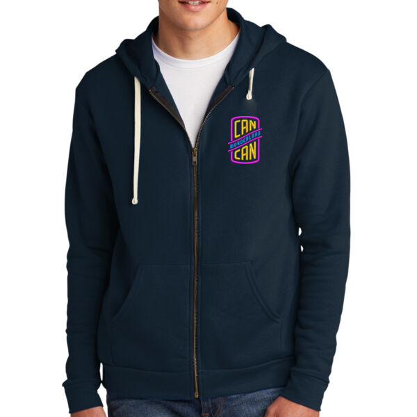 Next Level™ Unisex Santa Cruz Zip Hoodie - Embroidered Logo Thumbnail
