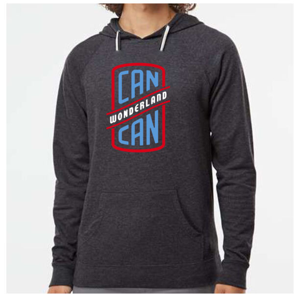 Independent Trading Co. - Icon Unisex Lightweight Loopback Terry Hooded Sweatshirt - Screen Print Logo Thumbnail