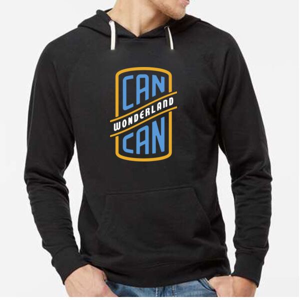 Independent Trading Co. - Icon Unisex Lightweight Loopback Terry Hooded Sweatshirt - Screen Print Logo Thumbnail