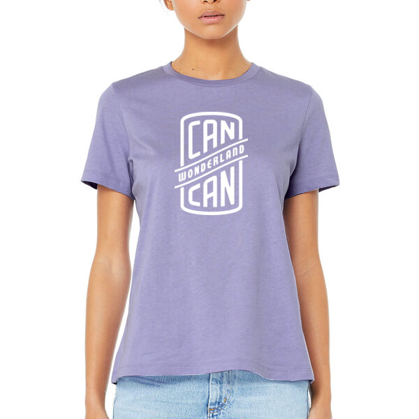 BELLA + CANVAS - Women’s Relaxed Jersey Tee - Screen Print Logo Thumbnail
