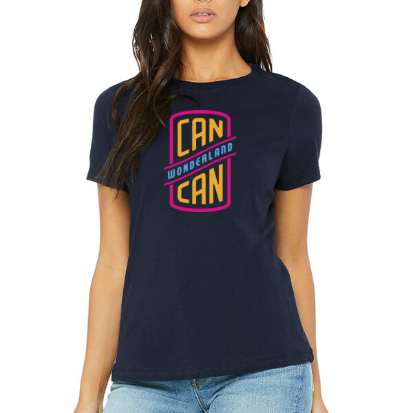 BELLA + CANVAS - Women’s Relaxed Jersey Tee - Screen Print Logo Thumbnail