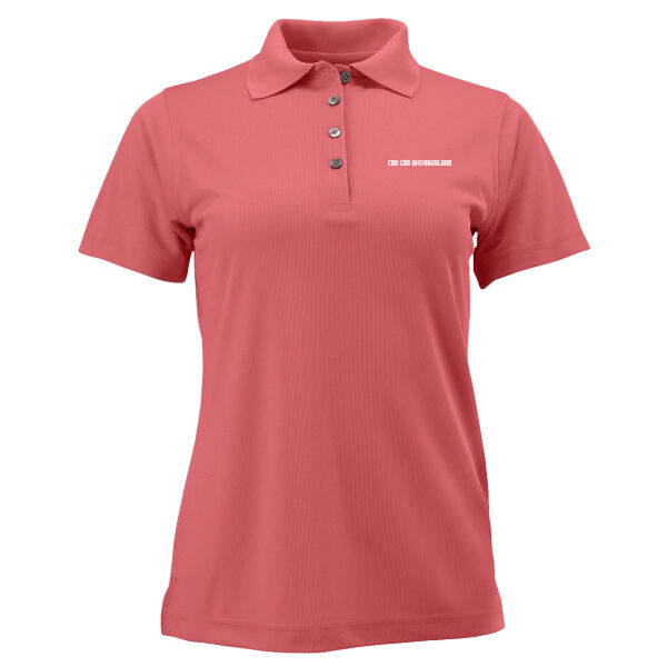 Paragon - Women's Saratoga Performance Mini Mesh Polo - Embroidered Logo Thumbnail