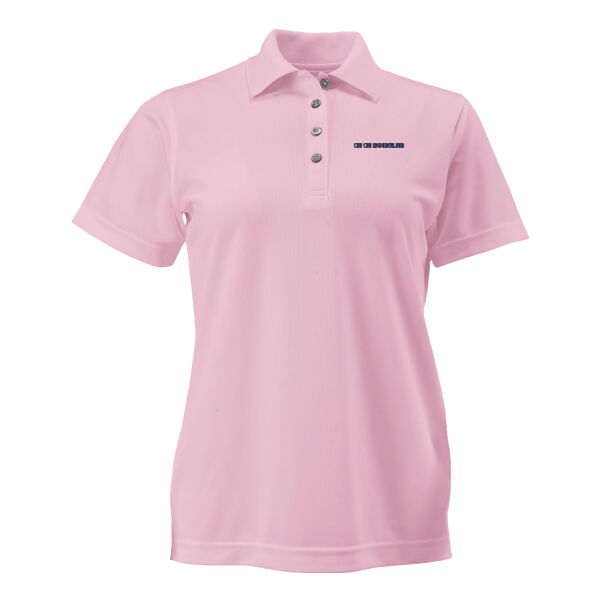 Paragon - Women's Saratoga Performance Mini Mesh Polo - Embroidered Logo Thumbnail