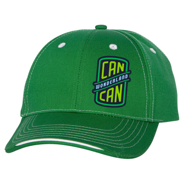 Sportsman - Tri-color Cap - Embroidered Logo Thumbnail