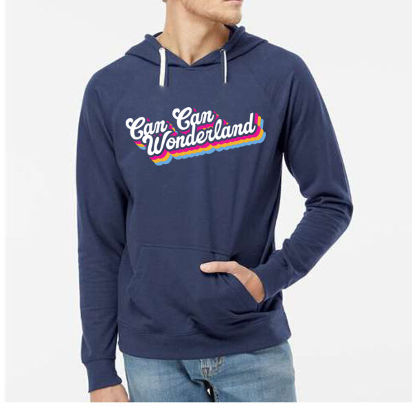 Independent Trading Co. - Icon Unisex Lightweight Loopback Terry Hooded Sweatshirt - Printed Logo Thumbnail