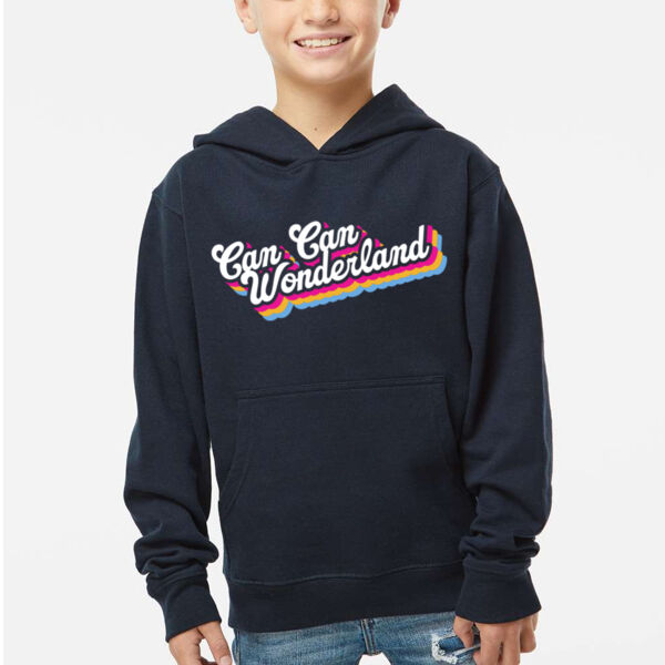 Independent Trading Co. - Youth Midweight Hooded Sweatshirt - Printed Logo Thumbnail