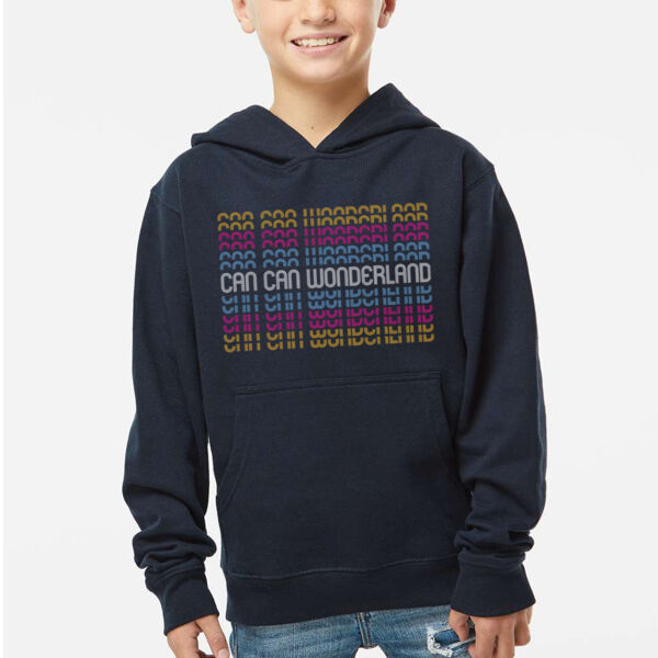 Independent Trading Co. - Youth Midweight Hooded Sweatshirt - Printed Logo Thumbnail