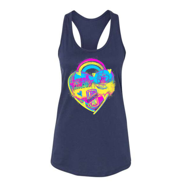BELLA + CANVAS - Women's Jersey Racerback Tank - Printed Logo Thumbnail