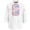 Eight Knot Button Chef Coat with Thermometer Pocket Thumbnail