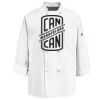 Eight Knot Button Chef Coat with Thermometer Pocket Thumbnail