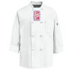 Eight Knot Button Chef Coat with Thermometer Pocket Thumbnail