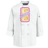 Eight Knot Button Chef Coat with Thermometer Pocket Thumbnail