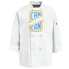 Eight Knot Button Chef Coat with Thermometer Pocket Thumbnail