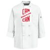 Eight Knot Button Chef Coat with Thermometer Pocket Thumbnail