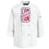 Eight Knot Button Chef Coat with Thermometer Pocket Thumbnail