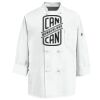 Eight Knot Button Chef Coat with Thermometer Pocket Thumbnail