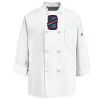 Eight Knot Button Chef Coat with Thermometer Pocket Thumbnail