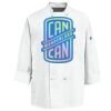 Eight Knot Button Chef Coat with Thermometer Pocket Thumbnail