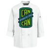 Eight Knot Button Chef Coat with Thermometer Pocket Thumbnail