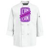 Eight Knot Button Chef Coat with Thermometer Pocket Thumbnail