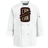 Eight Knot Button Chef Coat with Thermometer Pocket Thumbnail