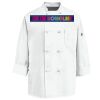 Eight Knot Button Chef Coat with Thermometer Pocket Thumbnail