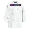 Eight Knot Button Chef Coat with Thermometer Pocket Thumbnail