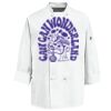 Eight Knot Button Chef Coat with Thermometer Pocket Thumbnail