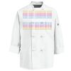 Eight Knot Button Chef Coat with Thermometer Pocket Thumbnail