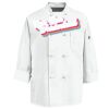 Eight Knot Button Chef Coat with Thermometer Pocket Thumbnail