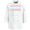 Eight Knot Button Chef Coat with Thermometer Pocket Thumbnail