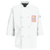 Button Chef Coat with Thermometer Pocket Thumbnail