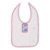 Infant Contrast Trim Premium Jersey Bib Thumbnail