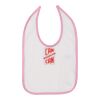 Infant Contrast Trim Premium Jersey Bib Thumbnail