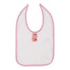 Infant Contrast Trim Premium Jersey Bib Thumbnail